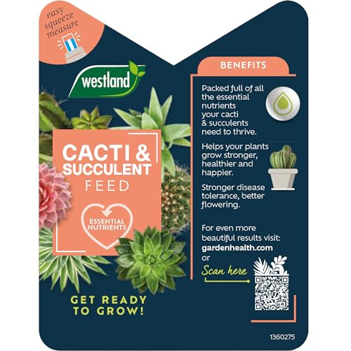 Westland Westland Cacti & Succulent Feed Concentrate 200ml 2