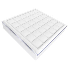 Topmatras - DUOKU - King Size - 101,6 mm - Geheugenschuim - Vezelvulling