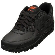 (46) Nike AIR MAX 90 Klassische Herren Sneaker Schwarz Orange