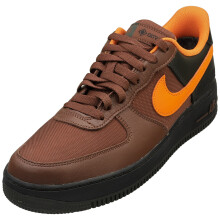 (44) Nike AIR FORCE 1 GTX Herren Fashion Sneaker Braun Orange