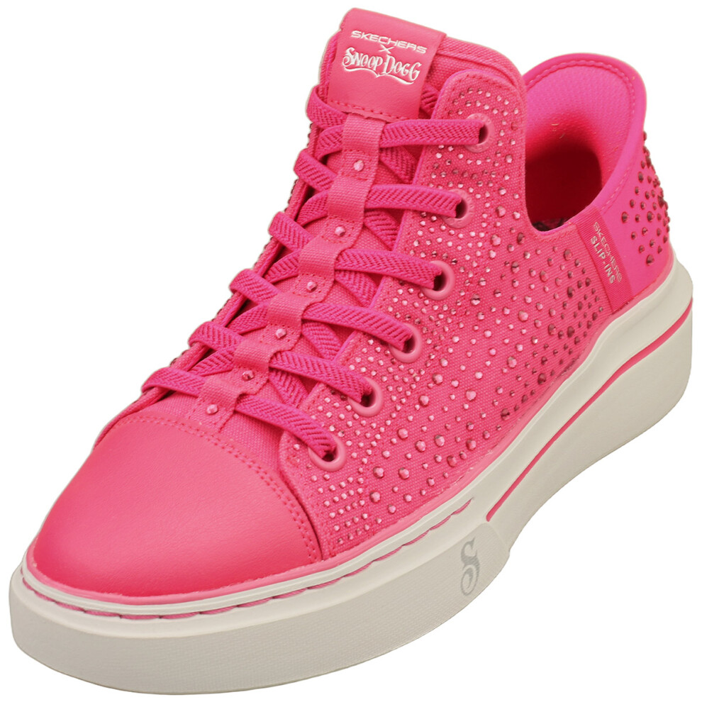 Skechers (4) Snoop Dogg Snoop One Womens Fashion Trainers In Pink