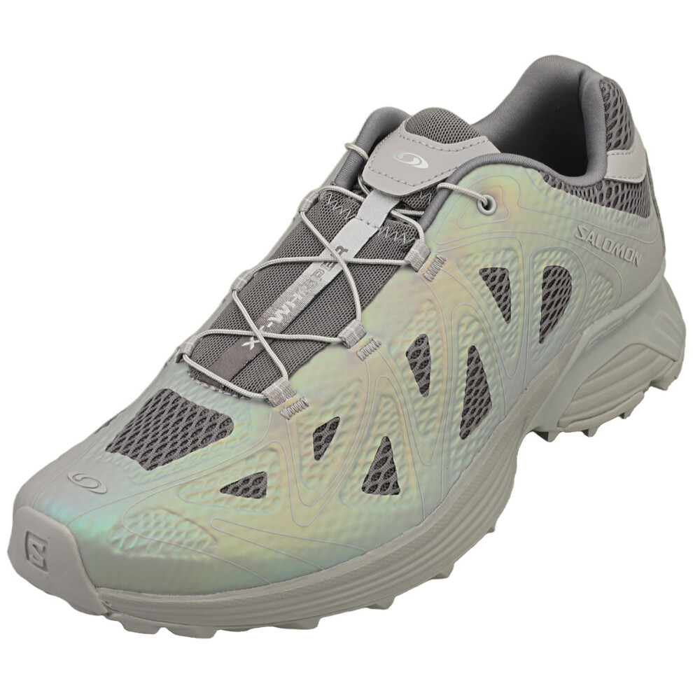 Salomon (10.5) Xt-Whisper Void Unisex Running Trainers In Alloy Castlerock