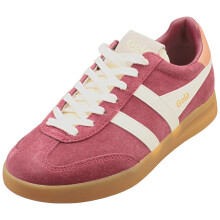 (5) Gola Cyclone Womens Fashion Trainers in Cerise Off White