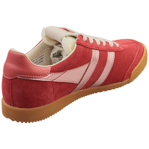 Gola (7) Gola Elan Glitz Womens Trainers in Red Pink 1