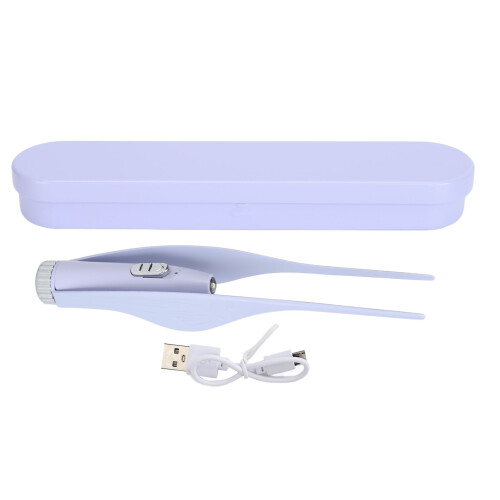 Ear Pick Tweezers USB Rechargeable 3x40mAh Silver 1