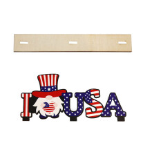 4. Juli Tischdekoration, patriotische-Ich liebe die USA