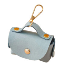 Support de sac à déchets étanche pour animaux de-Bleu ciel