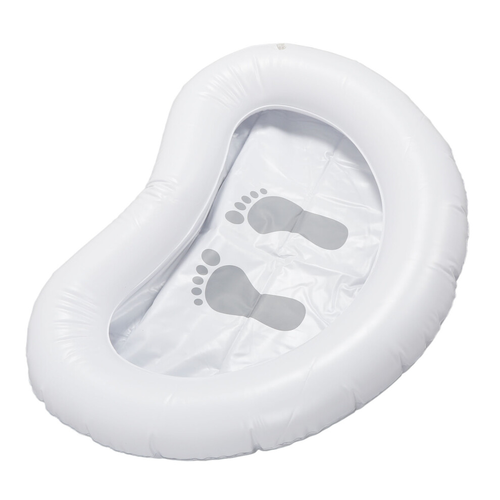 Unisex Inflatable Pool Foot Bath 20L Foldable Basin With Pump For Pool Entry