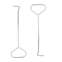 2pcs Stainless Steel Candle Wick Hook & Flame Extinguisher for Household