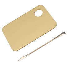 Goldene Make-up-Mischpalette,