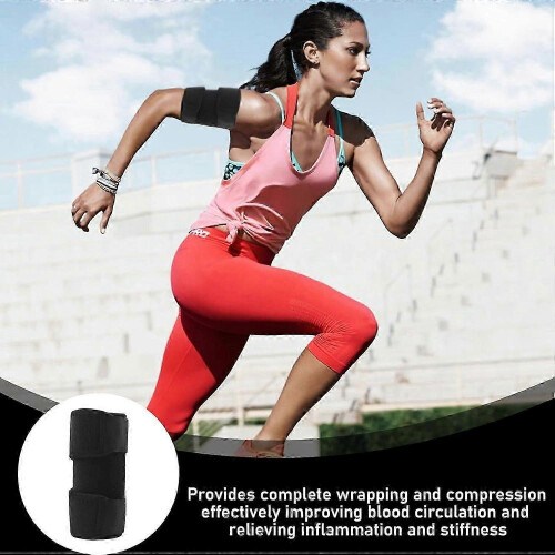 Upper Arm Bandage, Black Bicep Bandage, Adjustable Bandage, Elbow Protection 2