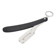 Ergonomisch ontworpen scheermes met multi-hoek grip voor een lichtgewicht en stevige clip-stijl meskop, wegwerpmes, kliksluiting voor de meshouder,