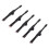 10PCS Foldable Eyebrow & Eyelash Brush Set Portable Double Ended Makeup Tool 13
