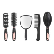 5 Pack Paddle Hair Brushes Detangling & Massage for All Hair Types Plastic