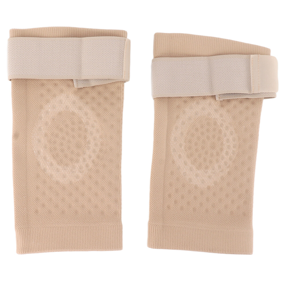 Heated Herbal Knee Brace With Extended Coverage, Slipless Compression Support For Muscle Recovery, Elastic Universal Fit For Enhanced Comfort (One