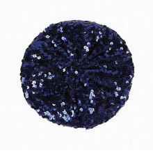 (Tibet)Colorful Sequined Beret Caps for Women Shimmering Skull Hat for Mardi Gras and Casual Wear Night Club Dancing Headpiece  Tibet