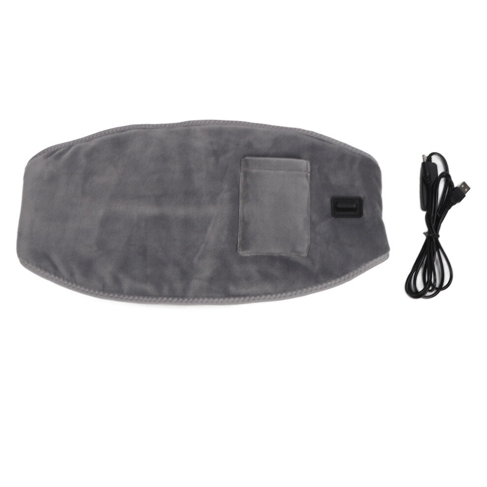 Cordless Heating Wrap for Back Abdomen Shoulder Muscle Pain Relief Fast Heating Auto Shut Off Battery Powered Heat Therapy with Adjustable Heat