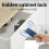 Electronic Cabinet Lock, Smart NFC RFID Locks, Hidden DIY Cabinet Lock with Slide Latch Lo 2