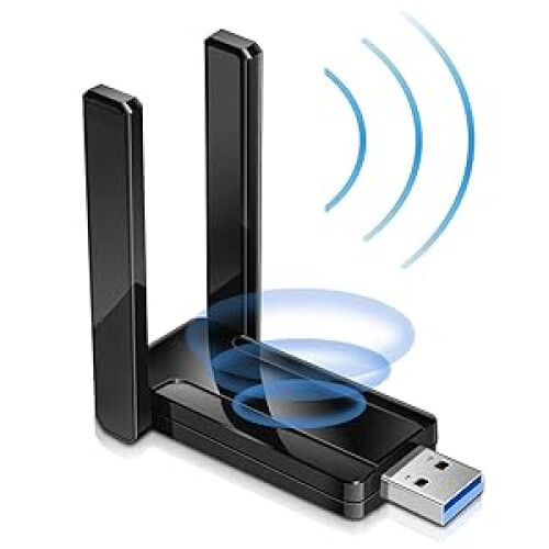 Ασύρματος προσαρμογέας USB3.0WiFi για επιτραπέζιο υπολογιστή, προσαρμογέας μεγάλης