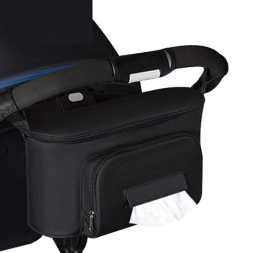 Stroller Organizer, Universal Baby Stroller Caddy with Insulated Cup Holders, Perfect for All Strollers
