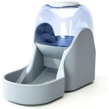 Distributeur d'eau pour animaux, à alimentation par gravité, facile à nettoyer et à remplir automatiquement, grande capacité, sans BPA, pieds en