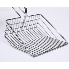 Pá para areia de gato, pá antiaderente para remoção rápida de resíduos, cabo ergonômico projetado para fácil utilização, pá para areia de