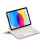 (Pink) Compatible For iPad 10.9 (2022) Magnetic Floating Bluetooth Keyboard + Leather Tablet Case 4