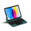(DarkGreen) Compatible For iPad 10.9 (2022) Magnetic Floating Bluetooth Keyboard + Leather Tablet Case 4