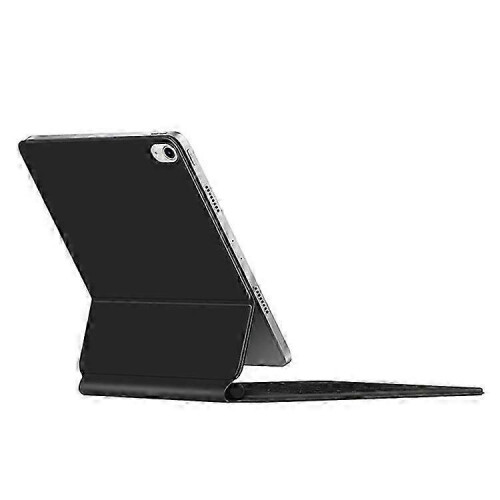 (Black) Compatible For iPad 10.9 (2022) Magnetic Floating Bluetooth Keyboard + Leather Tablet Case 2