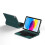 (DarkGreen) Compatible For iPad 10.9 (2022) Magnetic Floating Bluetooth Keyboard + Leather Tablet Case 5