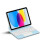(Blue) Compatible For iPad 10.9 (2022) Magnetic Floating Bluetooth Keyboard + Leather Tablet Case 4