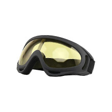 (Yellow) Ski Goggles 2-pack Skiing Snowboard Goggles Snow Goggles Glasses Anti Fog Wind Resistance Anti-glare Lenses