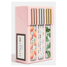 Skinny Dip Gift Set-Eau de Parfum Rollerballs 10ml Just Peachy, Wild Flower, Palm Spring