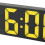Digital LED Clock Large Screen Dual Power Temp Display 7