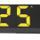 Digital LED Clock Large Screen Dual Power Temp Display 11