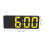 Digital LED Clock Large Screen Dual Power Temp Display 2
