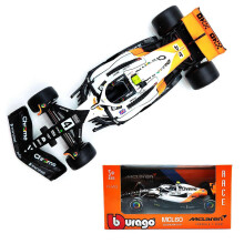 (Mcl60-4 Monaco GP) Bburago 1:43 2024 F1 Mercedes-AMG W15 #44 Hamilton Mclaren MCL38 MCL60 Monaco GP #4 Norris #81 Piastri Formula Car Model Gifts