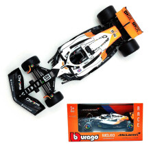 (Mcl60-81 Monaco GP) Bburago 1:43 2024 F1 Mercedes-AMG W15 #44 Hamilton Mclaren MCL38 MCL60 Monaco GP #4 Norris #81 Piastri Formula Car Model Gifts