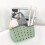 (Beige) 1 Pc Multifunctional Sink Sponge Rack with Adjustable Shoulder Strap 6