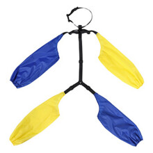 Waterproof Leggings for Dogs Protective Sleeves-yellow blue 3XL