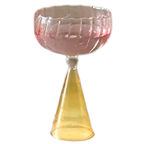 Elegante Weinbecher, bunte Cocktailbecher,- C