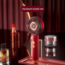 (red) Electric Massage Comb EMS Scalp Herbal Apparatus Anti Hair Loss Hair Strengthening Essential Oil Comb Nano Misting Hair Growth C