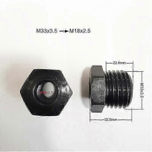 (M33) 1pc Lathe Spindle Adapter 1 8tpi M33 X 35 To M18 X 25 Thread Chuck ...