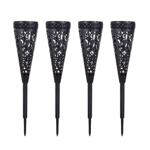 2/4Pcs Cemetery Vase with Spikes Plastic Cemetery Grave-4pcs