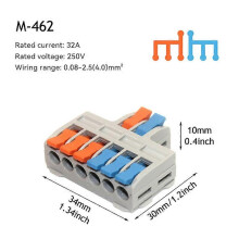 (5 PCS) 5/10pcs Quick Wire Connector, Universal Compact Wiring Splicing Conector, Electrical Push In Lighting Terminal Block Connector