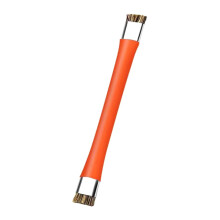 Brosse mécanique en acier antistatique pour cartes mères-Orange