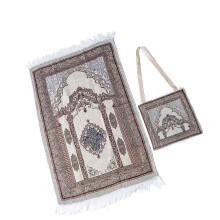 Prayer Blanket Floor Carpet Mat for Muslims-palace flower