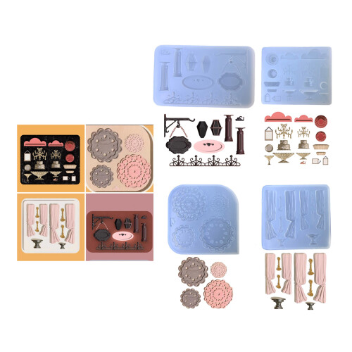 Practical Silicone Mold Garden Themed Accessories Mould-Style 1 2