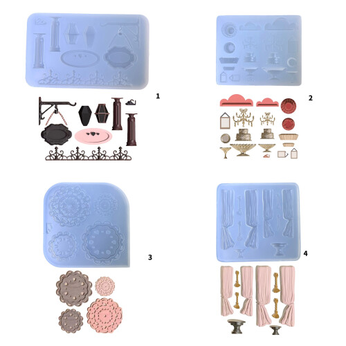 Practical Silicone Mold Garden Themed Accessories Mould-Style 1 1