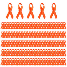 200 Stuks Advocacy Lint Pins Filantropie Lint Badges-Oranje